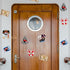 12 Pcs Cruise Door Magnet Stickers, Pirate Captain Mouse Sea Navigation Decorations for Cruise Ship Holiday Decor