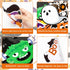 20Pcs Halloween Magnet Car Decorations - Waterproof Trick or Treat Automotive Stickers for Home Decor