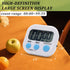BXF SPORTS 16 Pack Multi-Function Electronic Timer - Kitchen Timer,Magnetic Digital Timers,Big LCD Display, ON/Off