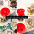 Silicone Fluted Bunte Cake Baking Pan, European-Grade LFGB Silicone Round Cake Mold, Non-Stick Cake Pan for Jello,