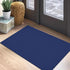 EARTHALL Boho Area Rug 2x3 Ft Washable Rugs for Entryway, Dark Navy Braided Throw Rug with Rubber Backing for Indoor