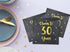 Cheers to 30 Years Cocktail Napkins | Happy 30th Birthday Decorations for Men and Women, 50-Pack 3-Ply Napkins | 5 x 5