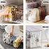 shopwithgreen Refrigerator Organizer Bins with Pull-out Drawer, Clear Fridge Drawer Organizer with Handle