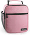 Hap Tim Pink Insulated Lunch Bag for Women, Reusable Spacious Lunchbox for Adults