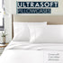 HC Collection Pillow Cases Standard/Queen Size Set of 2 - Microfiber, Extra Soft, White