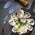 Oyster Shucker, 2 Set Oyster Shucking Knife Tool Kit, Stainless Steel Knives with Wooden Handle and Gloves for Clam
