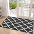 SHACOS Door Mats Indoor 24"x36" Washable Front Door Mat Non Slip Entryway Rug Dirt Trapper Doormat Entrance Entry Rug Floor Mat for Home Garage Kitchen Laundry, Black by SHACOS