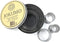 11 Piece Graduated Sizes Fluted Edge Round Pastry/Cookie Cutter Set - Heavy Duty Stainless Steel with Tin Storage Box