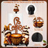 Countertop Thyle Coffee Gnomes Bar Decor Paper Towel Holder with Round Base Cute Rustic Gnome Kitchen Bathroom