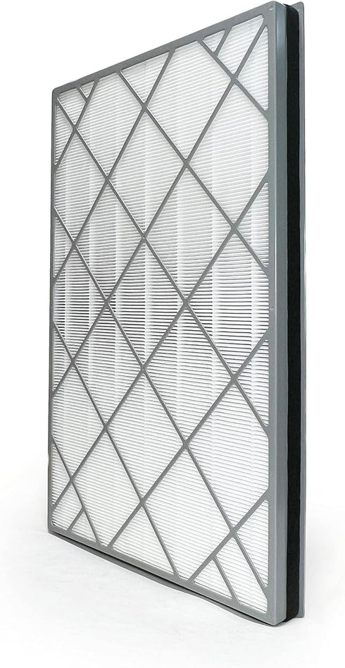 Nispira HE6FKPET True HEPA Filter Replacement with Activated Carbon for Shark Air Purifier 6 Fan, 1 Pack