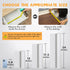 Viseeko Shelf Liner for Kitchen Cabinets, Non-Adhesive Drawer Liner, Easy to Use for Fridge, Shelves, and Storage Desks