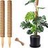 CHIAFFI 2 Pack 21 Inch Moss Poles, Stackable Moss Pole for Plants Monstera,