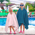 30x60 inch, 3-9 SUN CUBE Kids Hooded Towel, Absorbent Quick Dry Beach Bath Towel, Swim Surf Poncho Wrap Shower, Pool