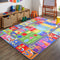 HOMORE Kids Educational Rug, Kids Collection Area Rug for Learning Alphabet, Numbers,