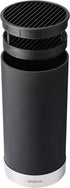 Kyocera KB-U-BK Universal Round Soft Touch Knife Block, 8.8" x 4.3", Black by KYOCERA