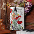 Ceramic Book Vase for Flowers, Home Decor - Cute Bookshelf Decor, Book Lovers Gift - Unique Large Accent