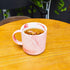 Marbling Ceramic Coffee Mug, 13 Oz Tea Cup for Home and Office, Microwave & Dishwasher Safe (Pink, 1)