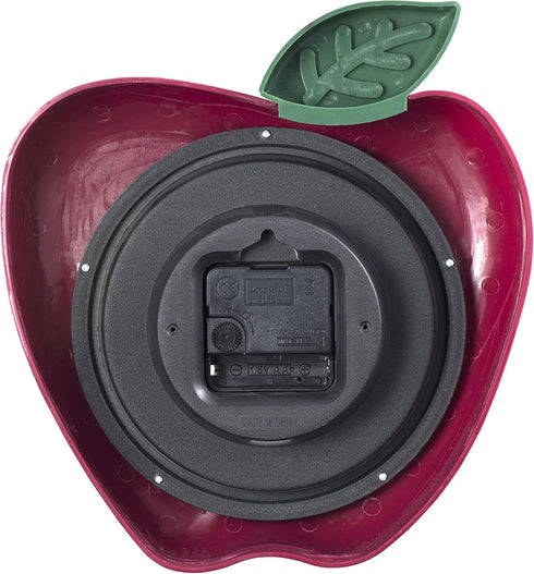 Westclox 10" 3-Dimensional Apple Wall Clock, Model #38038A