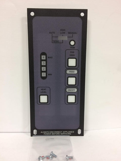 Breckwell Universal Faceplate Replacement for 4 Level Pellet Stoves and Inserts