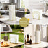 Countertop, 4 Set, SZQINJI Paper Towel Holder Gold Paper Towel Roll Holder with Weighted Base Suction Cups and Paper