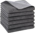 15inchx25inch 6pack) KinHwa Kitchen Washcloths for Dishes Absorbent Microfiber Dish Cloths Dish Towels for Kitchen