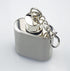 SE Stainless Steel Drinking Hip Flask, 1 oz, with Attached Screw Cap for Camping and Events