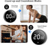 BXF SPORTS 2Pcs 199-Minute Countdown Countup Digital Kitchen Timer - Magnetic Timer with Large LED Display,Volume