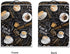 Coffee Maker Cover Kitchen Appliance Covers Dust Cover Waterproof Coffee Pot Cover with Top Handle for Most Standard Coffee Maker Coffee Print