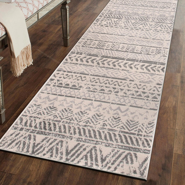 Rugshop Geometric Boho Perfect for high Traffic Areas of Your Living Room,Bedroom,Home