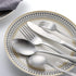 LIANYU 20 Piece Silverware Set - Matte Silverware Flatware Set for 4 - Stainless Steel Kitchen Utensils
