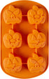 Wilton Jack-O-Lantern Non-Stick Silicone Mold, 6-Cavity