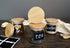 12 Oui Bamboo Wood Yogurt Jar Lids - Pcs, Leak Proof, Equipped With Silicone Sealing Ring