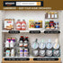 2 Countertop, Closet, 9.25'' Tier Non-Skid Acrylic Lazy Susan Turntable Organizer - Rotating Spice Rack - Spinning