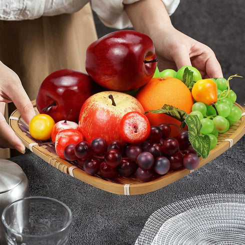 22 Set Fake Fruits, Pcs Artificial Fruits for Decoration, Simulation Fruit Assorted Display Fruits for Dining Table