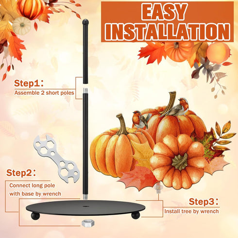 MorningRo Countertop Countertop Thanksgiving Paper Towel Holder Pumpkin Kitchen Decor and Accessories Fall Large Black
