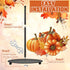 MorningRo Countertop Countertop Thanksgiving Paper Towel Holder Pumpkin Kitchen Decor and Accessories Fall Large Black