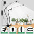 EWPJDK 6500K 84 Lamps1PCS Grow Light Full Spectrum Plant Grow Lights LED Plant Light with Clip Grow Lamp for Indoor