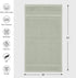 2 Pack 100% 28 55 inches, Melissa Linen, Bath Towels Turkish Cotton Towels for Bathroom, Absorb Water, Quick Dry, Soft