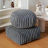 20x20x8 Inches Unstuffed Pouf Ottoman Cover Soft Storage Extra Seat Farmhouse Comfortable Bohemian Poufs Accent