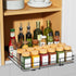 RCHYFEED Pull Out Spice Rack Organizer for Cabinet, Heavy Duty Slide Out Seasoning Organizer Fits Kitchen and Pantry