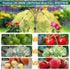 yentbokj 15-63 inches 4/8/12H Grow Lights for Indoor Plants Yellow Light with Adjustable Tripod Stand Plant Light