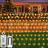 echosari Net Lights Battery Powered, 6.6 x 9.8Ft 200 LED Net Bush