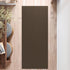 Boho 2x5 Ft Runner Rug, Washable Cotton Kitchen Runner with Rubber Backing for Hallways, Bedroom, Brown