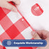8 30"x96") Smiry Picnic Table Cover with Bench Covers, Waterproof Elastic Fitted Tablecloths for Foot Rectangle Tables