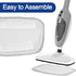2 Packs Steam Mop Cloth, Fits Steam Mop GF-6610, Washable Reusable Microfiber Replacement Pads