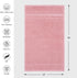 4 Pack, 100% 12 18 Melissa Linen, Fingertip Towels Turkish Cotton, Small Hand Towels for Body and Face, x in, Soft