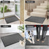 Yimobra Sturdy Door Mat, All-Season Non-Slip Outdoor Indoor Mat, Easy to Clean, 29.5 x 17 Inch, Grey