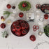 16PCS 3.43" 2.95" Toopify Artificial Red Apples, Red Delicious Faux Apples, Plastic Fruit, Fake Lifelike Simulation