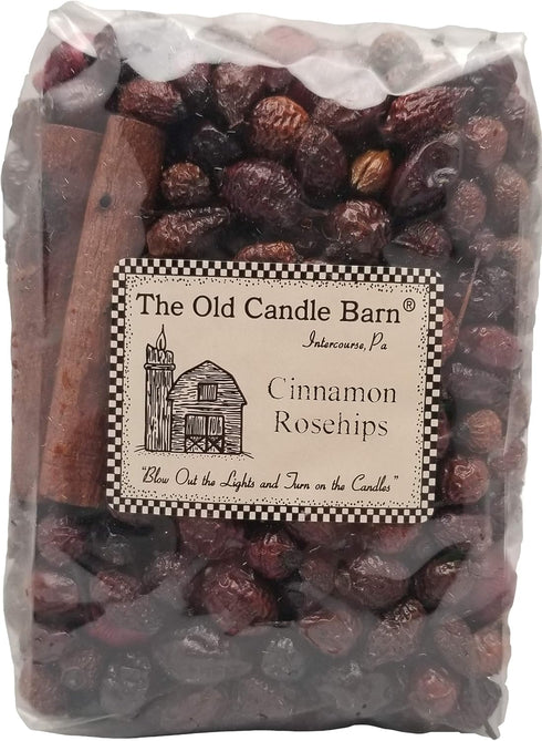 Well Scented Potpourri Cinnamon Rosehips 4 Cup Bag - Made in USA