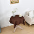 Viiamacki 24 24 Inch, Brown Square Small Tablecloth, x Stain and Wrinkle Resistant Machine Washable Polyester Table